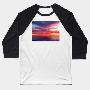 Sunset 1 Baseball T-Shirt